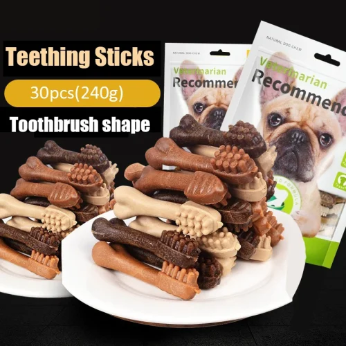 New Dog Bruxism Stick Toothbrush