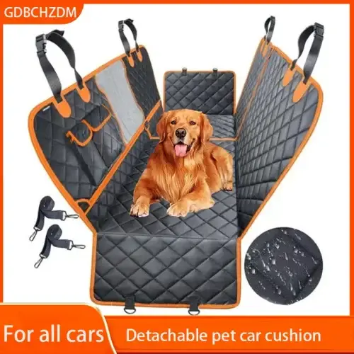 Dog Car Seat Cover for Back Seat, 100% Waterproof Dog Car Hammock
