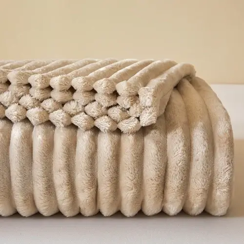 Nordic Style Flannel Blanket